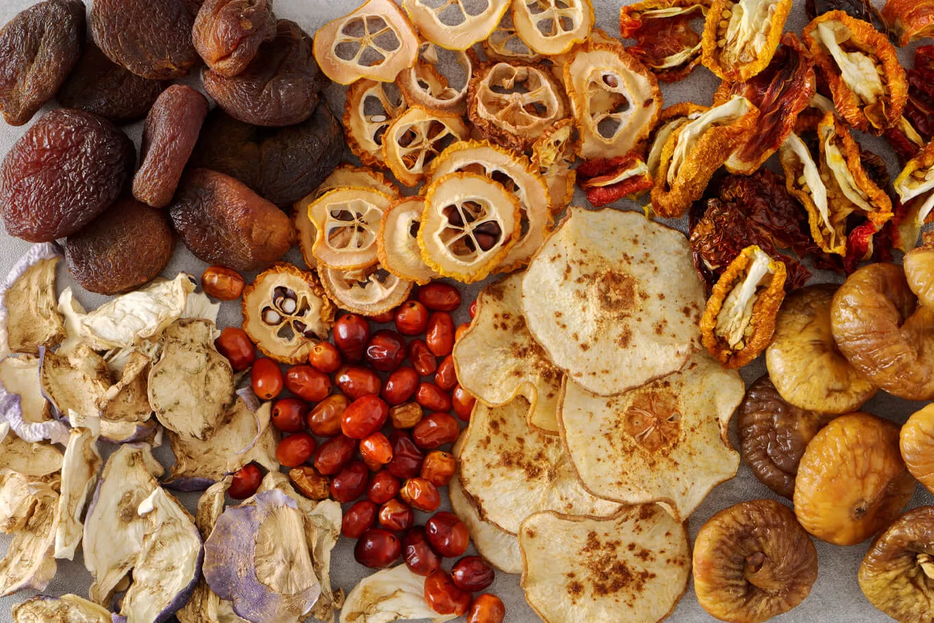 Dried Fruits and Vegetables: Tasty and Healthy Alternatives